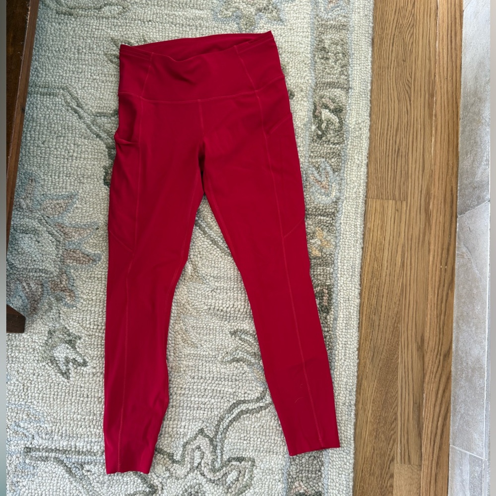 lululemon fast and free high rise tight 25”